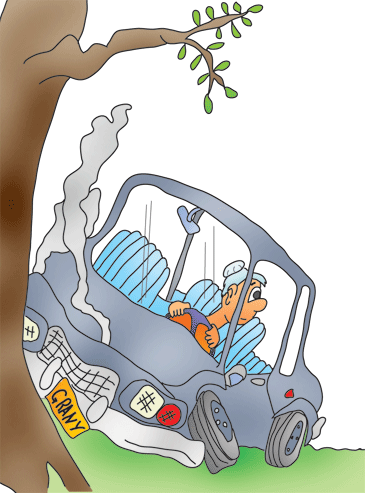 Grandma Drives Like Lightning