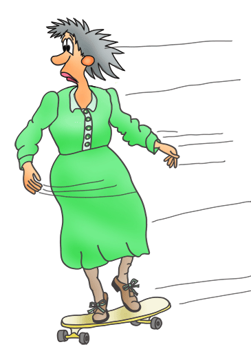 Grandmaâ€™s Got a Skateboard